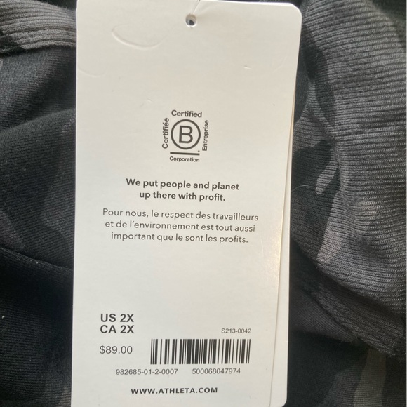 ATHLETA Balance Dress Camo Lux Black - Picture 10 of 14